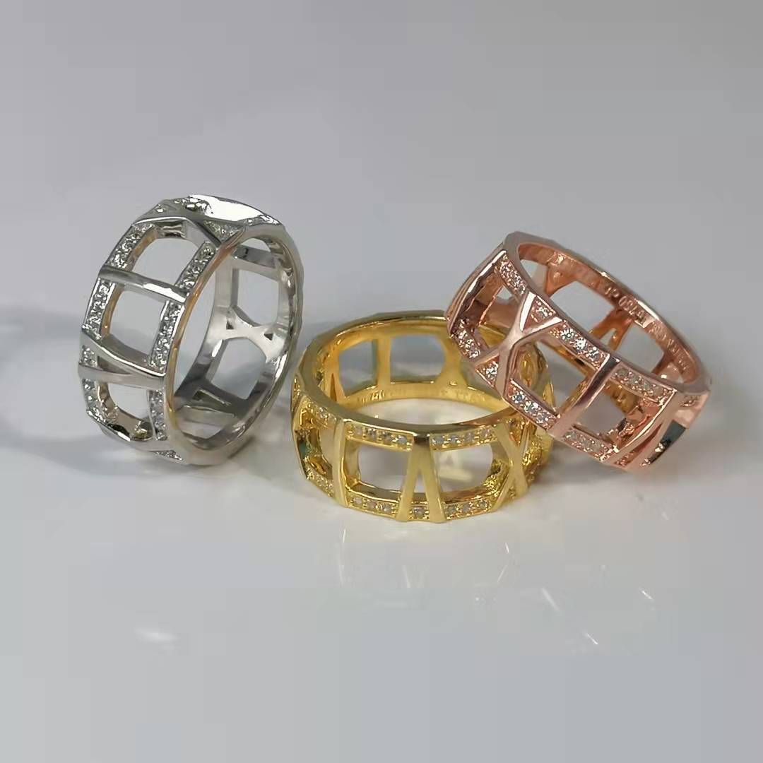 [Resenly Jewelry]ATLAS LARGE OPEN DIAMOND RING