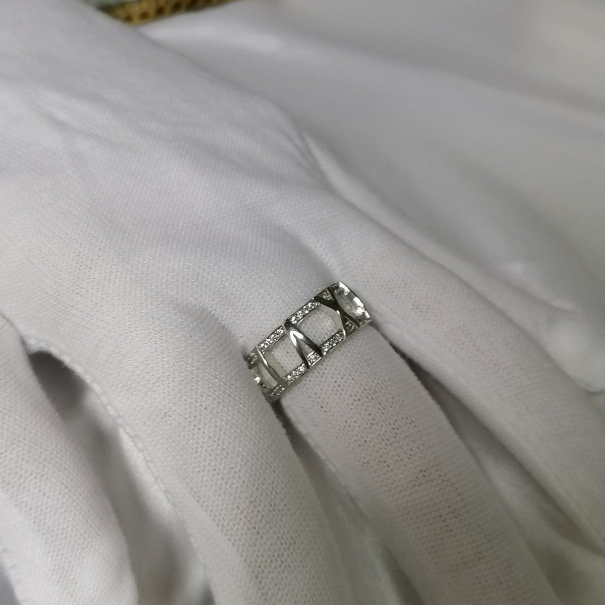 [Resenly Jewelry]ATLAS LARGE OPEN DIAMOND RING