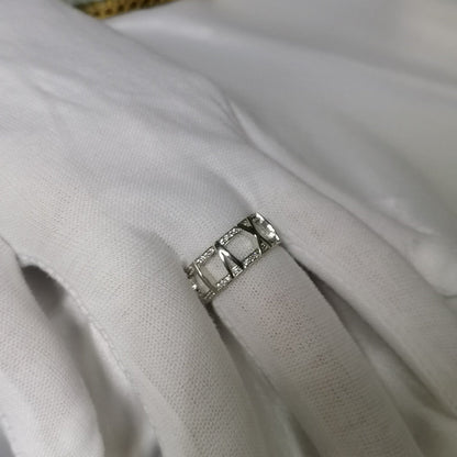 [Resenly Jewelry]ATLAS LARGE OPEN DIAMOND RING
