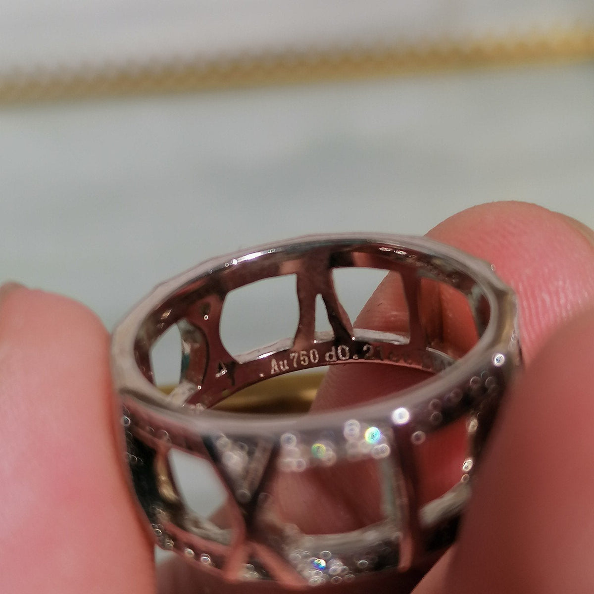 [Resenly Jewelry]ATLAS LARGE OPEN DIAMOND RING