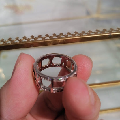 [Resenly Jewelry]ATLAS LARGE OPEN DIAMOND RING