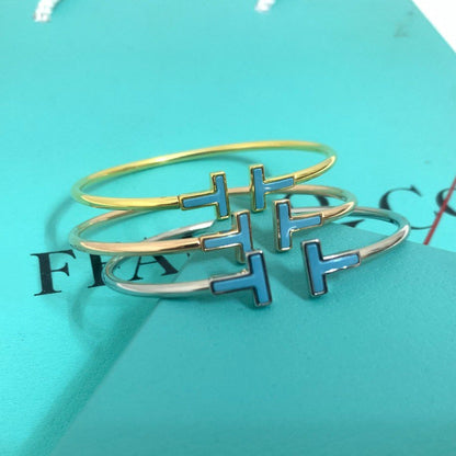 [Resenly Jewelry]T BRACELET 1.8MM TURQUOISE