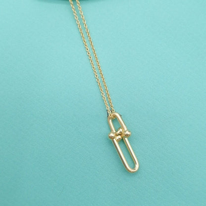 [Resenly Jewelry]HARDWEAR GOLD DROP PEDANT NECKLACE