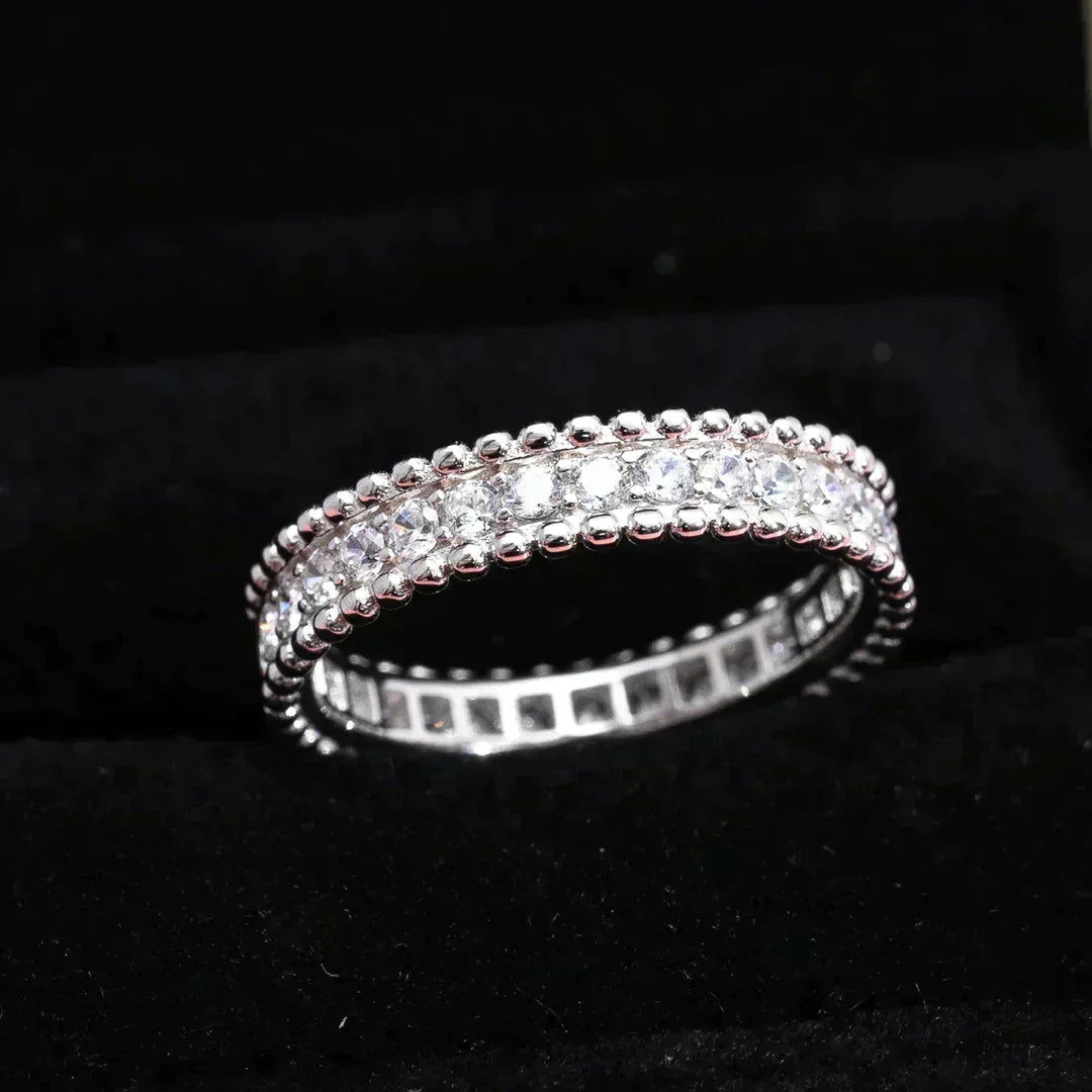 [Resenly Jewelry]PERLEE DIAMOND SILVER RING