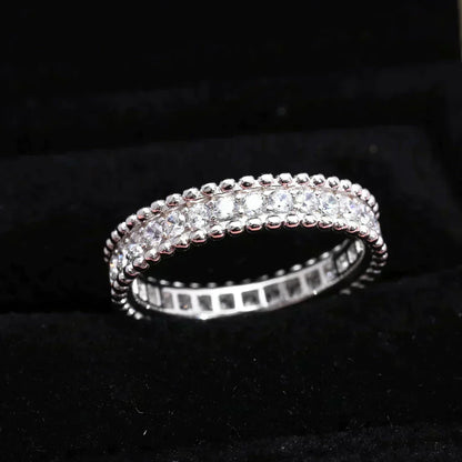 [Resenly Jewelry]PERLEE DIAMOND SILVER RING
