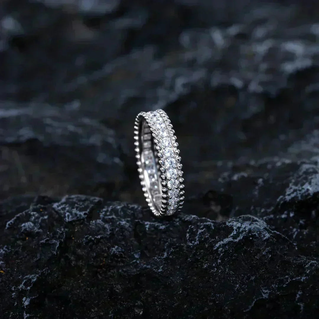 [Resenly Jewelry]PERLEE DIAMOND SILVER RING