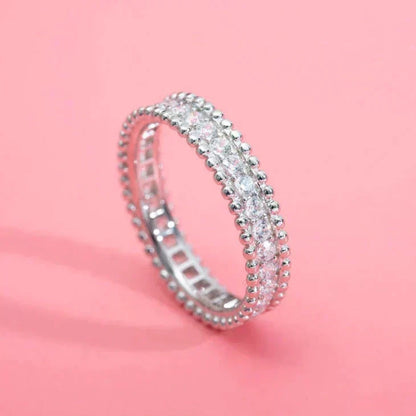[Resenly Jewelry]PERLEE DIAMOND SILVER RING