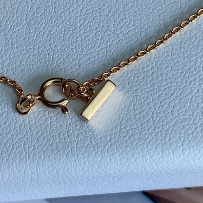[Resenly Jewelry]T DIAMOND CIRCLE PEDANT NECKLACE