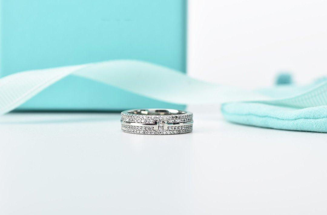 [Resenly Jewelry]T WIRE DIAMOND RING