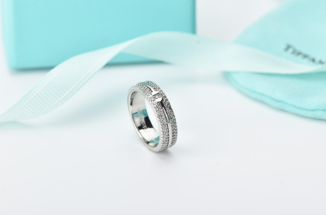 [Resenly Jewelry]T WIRE DIAMOND RING