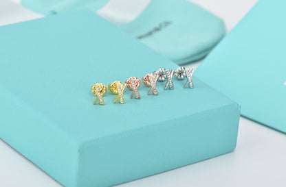 [Resenly Jewelry]ATLAS DIAMOND STUD EARRINGS