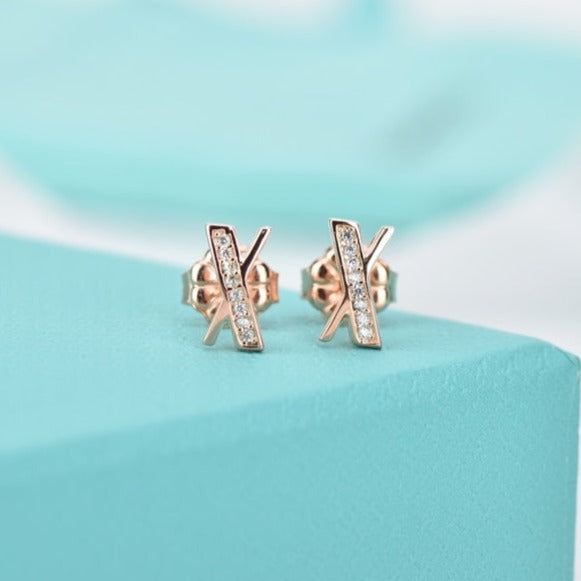 [Resenly Jewelry]ATLAS DIAMOND STUD EARRINGS