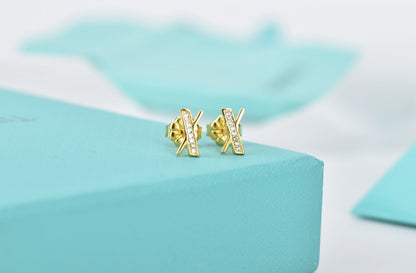 [Resenly Jewelry]ATLAS DIAMOND STUD EARRINGS