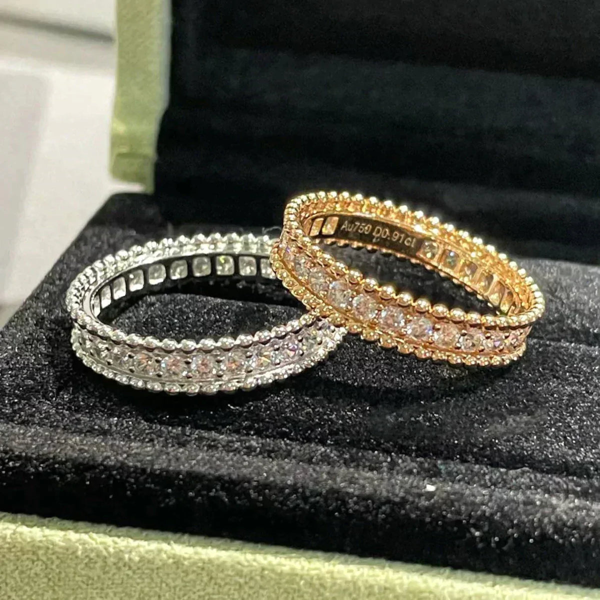 [Resenly Jewelry]PERLEE DIAMOND ROSE GOLD RING