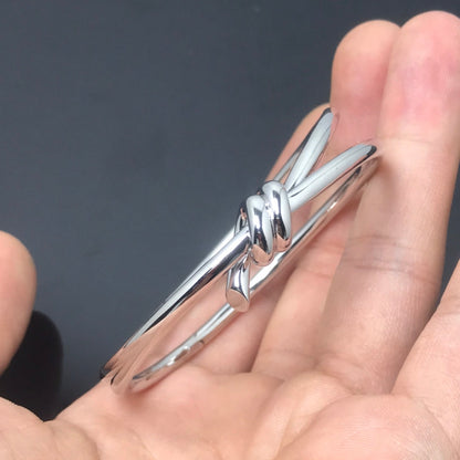 [Resenly Jewelry]KNOT DOUBLE ROWS BRACELET