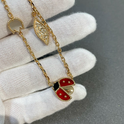 [Resenly Jewelry]LUCKY SPRING 15 MOTIFS GOLD NECKLACE