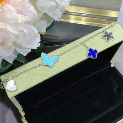 [Resenly Jewelry]LUCKY SPRING SILVER BRACELET 4 MOTIF