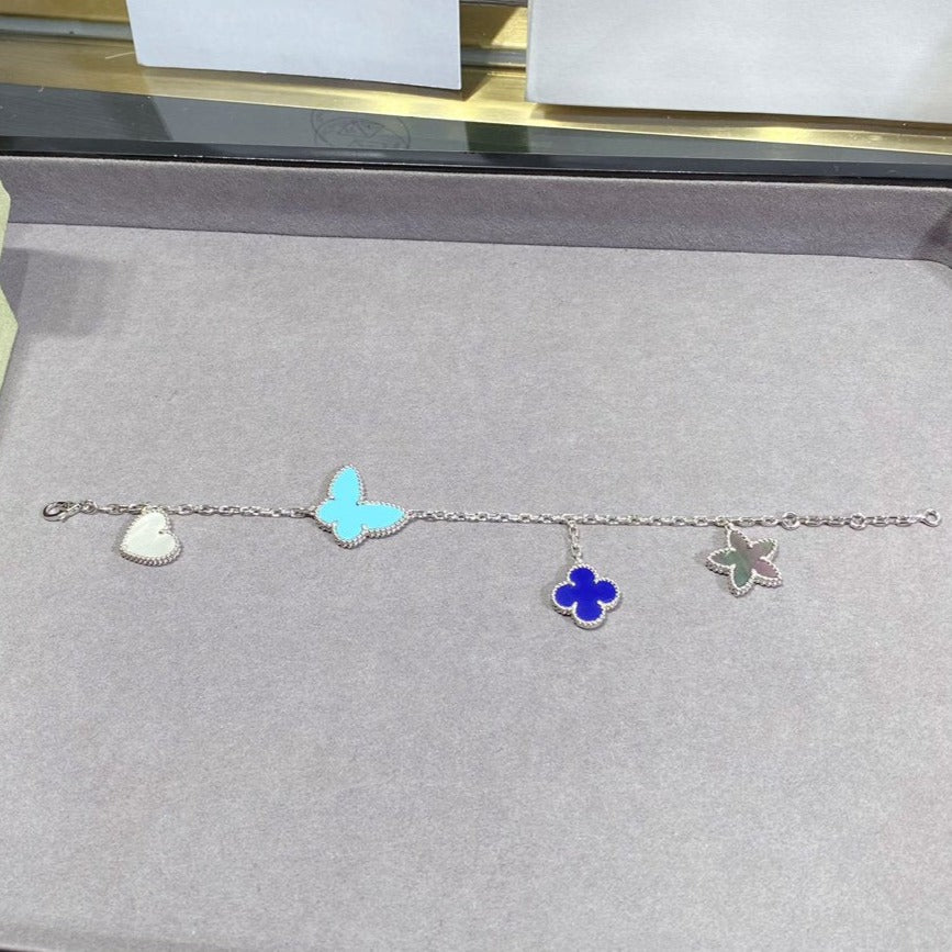 [Resenly Jewelry]LUCKY SPRING SILVER BRACELET 4 MOTIF