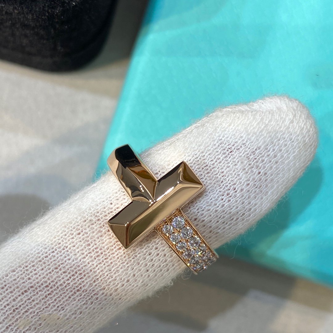 [Resenly Jewelry]T WIRE MEDIUM DIAMOND RING
