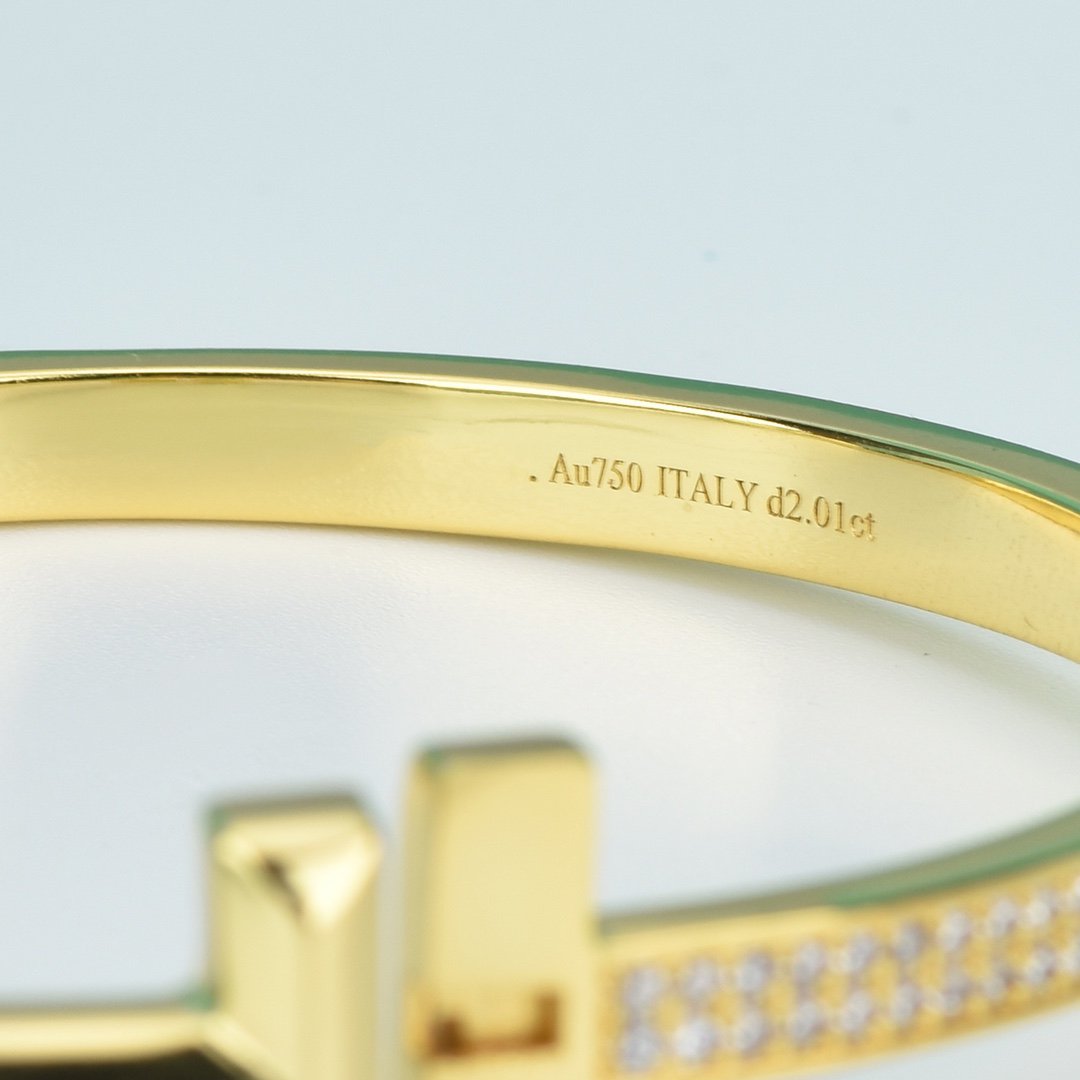 [Resenly Jewelry]WIDE DIAMONDS HINGED BANGLE