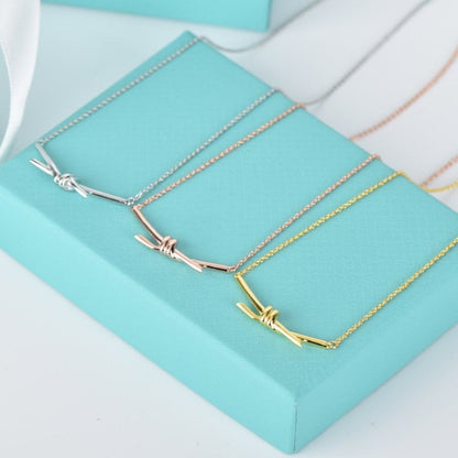 [Resenly Jewelry]KNOT NECKLACE