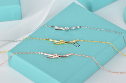 [Resenly Jewelry]KNOT NECKLACE