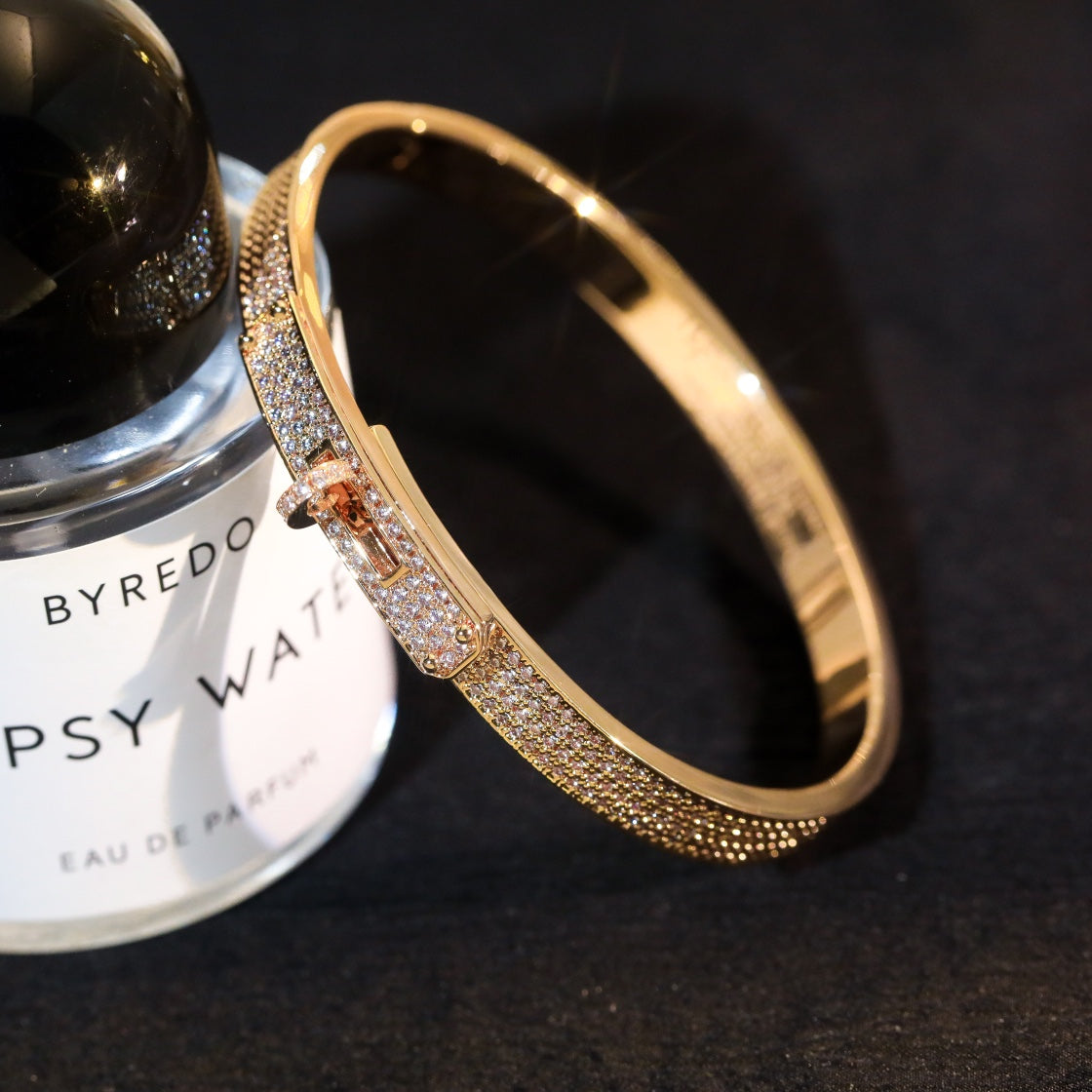 [Resenly Jewelry]KELLY BRACELET DIAMOND PAVED