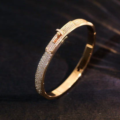 [Resenly Jewelry]KELLY BRACELET DIAMOND PAVED