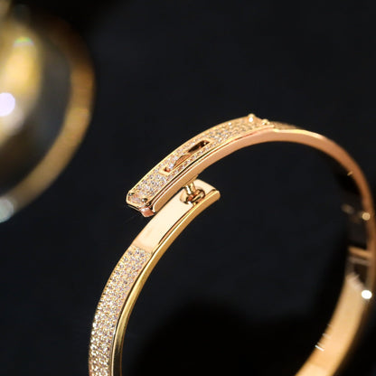[Resenly Jewelry]KELLY BRACELET DIAMOND PAVED
