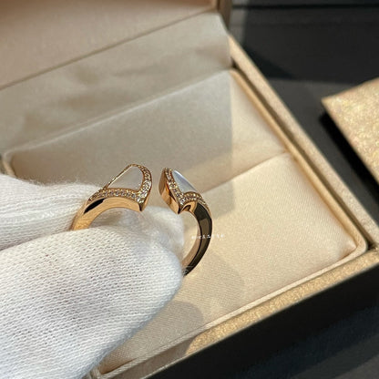 [Resenly Jewelry]DREAM MOP DIAMOND OPEN RING