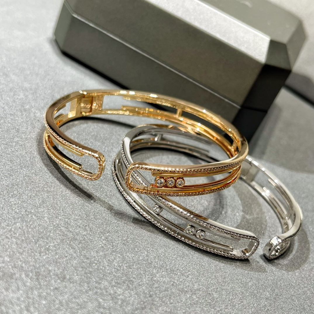 [Resenly Jewelry]MOVE 10TH PAVED DIAMOND BRACELET