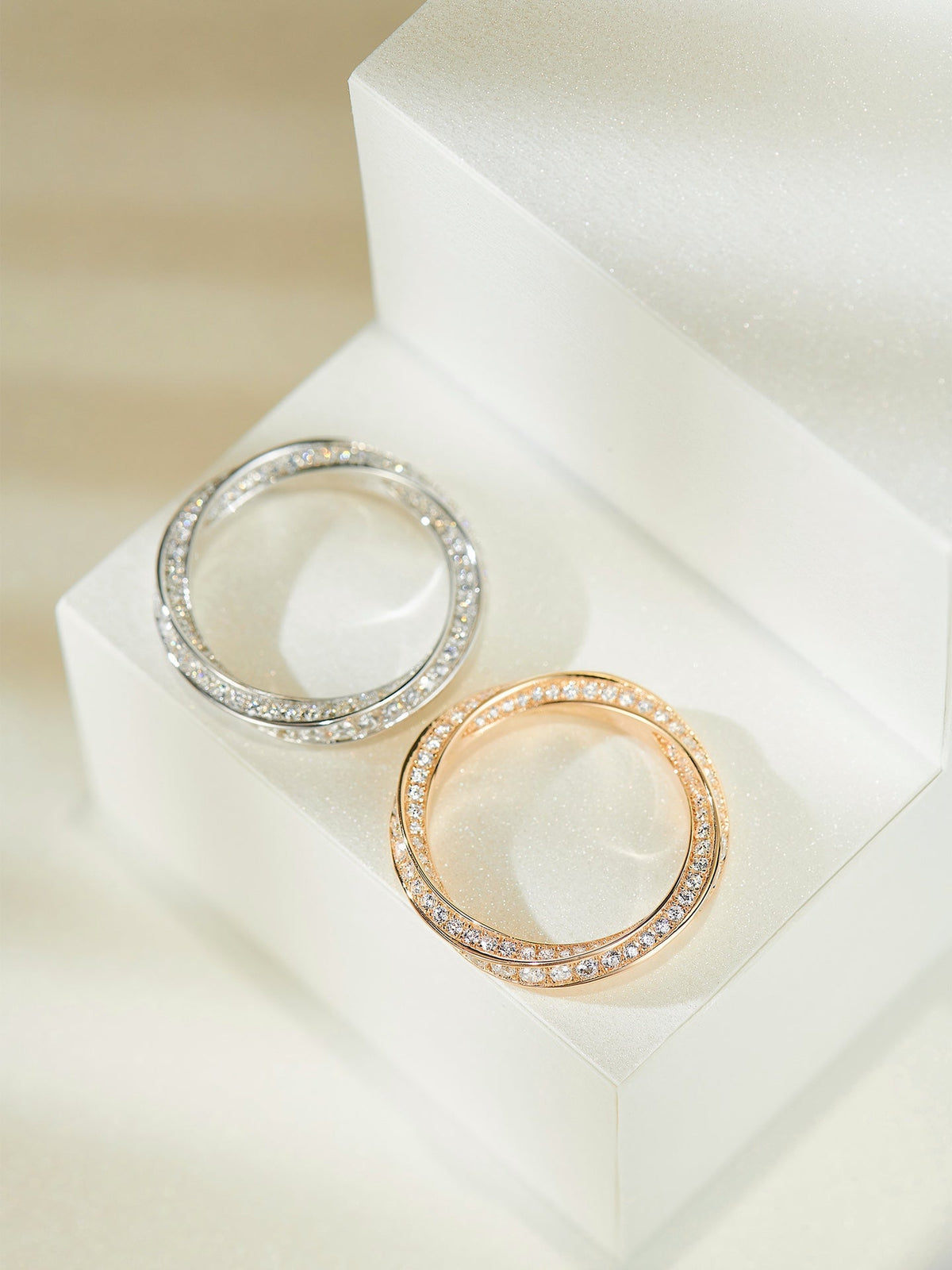 [Resenly Jewelry]SPIRAL DIAMOND RING