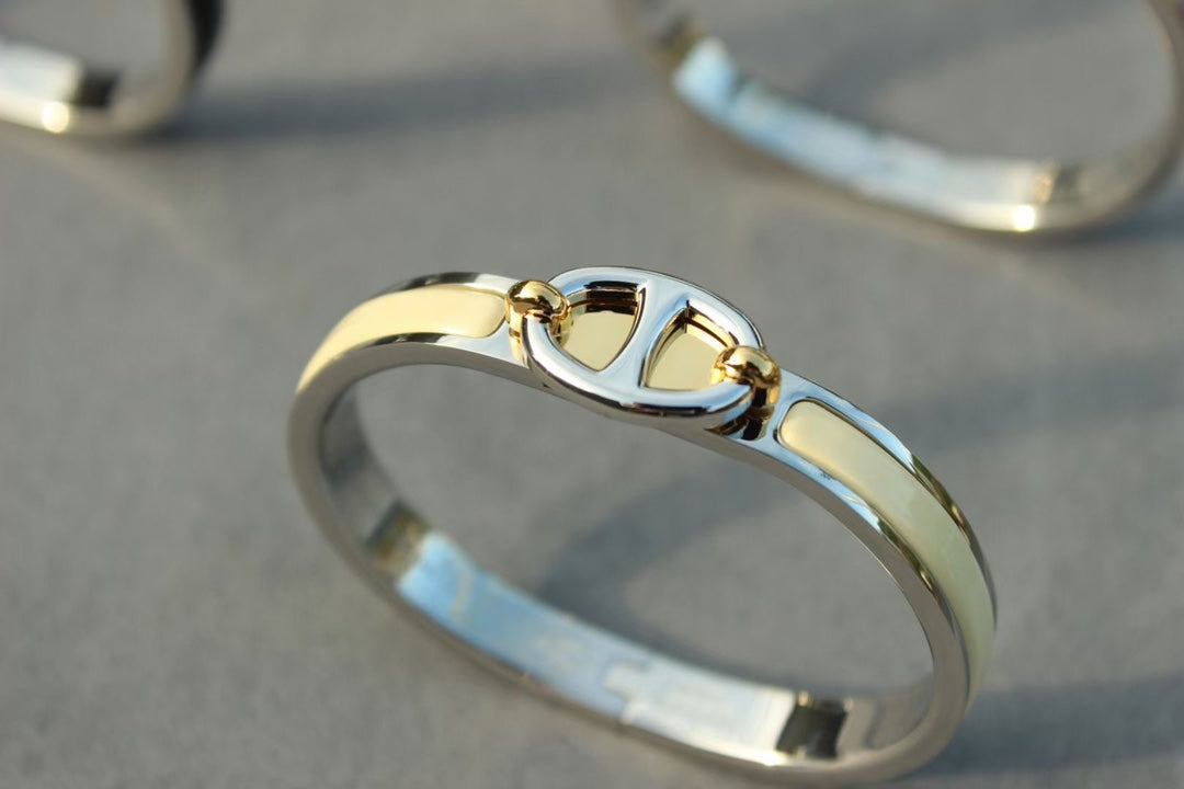[Resenly Jewelry]CLIC CHAINE SILVER BRACELET