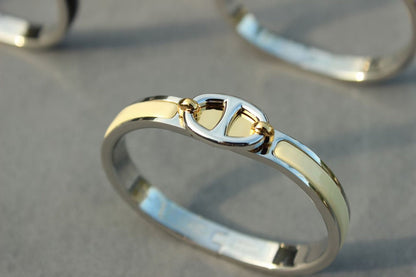 [Resenly Jewelry]CLIC CHAINE SILVER BRACELET