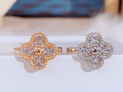 [Resenly Jewelry]CLOVER DIAMOND RING