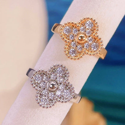 [Resenly Jewelry]CLOVER DIAMOND RING