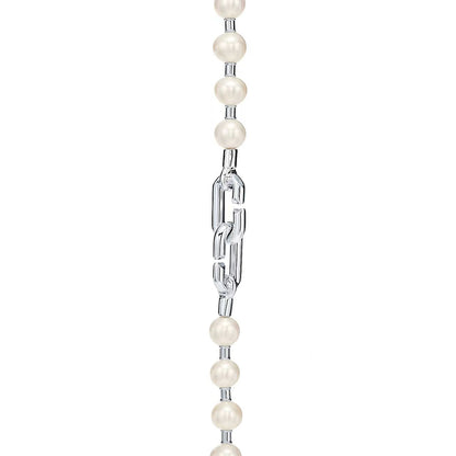 [Resenly Jewelry]HARDWEAR PEARL WRAP NECKLACE