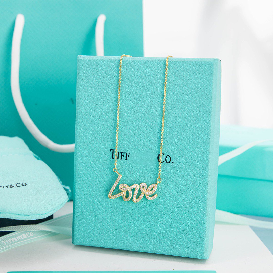 [Resenly Jewelry]PALOMA S GRAFFITI LOVE NECKLACE DIAMOND