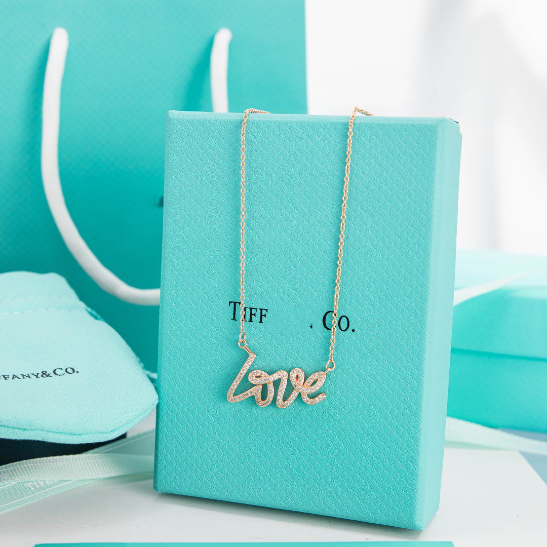 [Resenly Jewelry]PALOMA S GRAFFITI LOVE NECKLACE DIAMOND