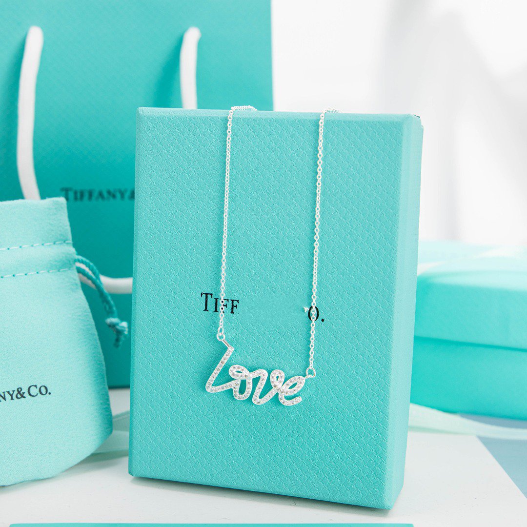 [Resenly Jewelry]PALOMA S GRAFFITI LOVE NECKLACE DIAMOND