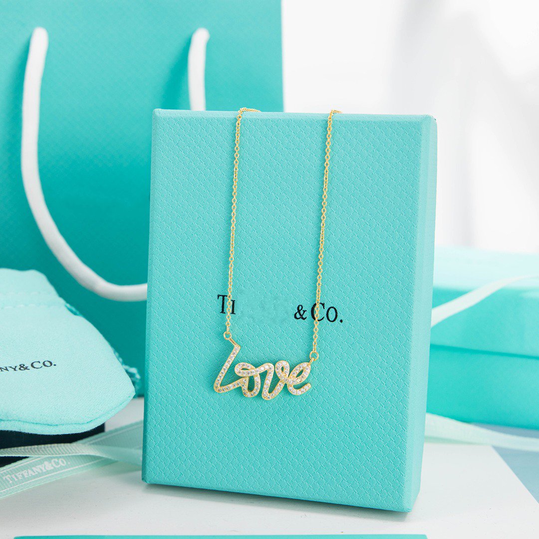 [Resenly Jewelry]PALOMA S GRAFFITI LOVE NECKLACE DIAMOND