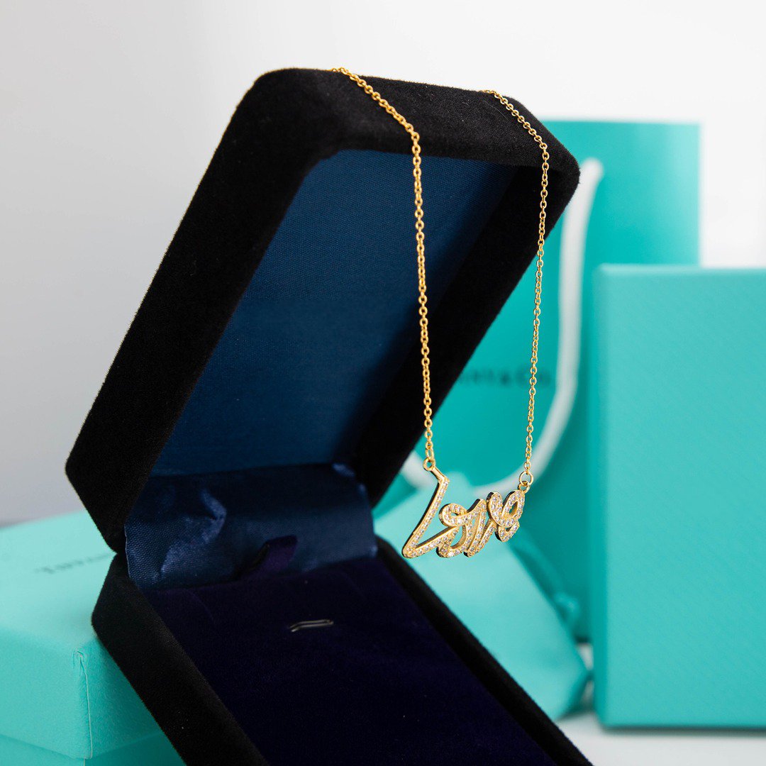 [Resenly Jewelry]PALOMA S GRAFFITI LOVE NECKLACE DIAMOND