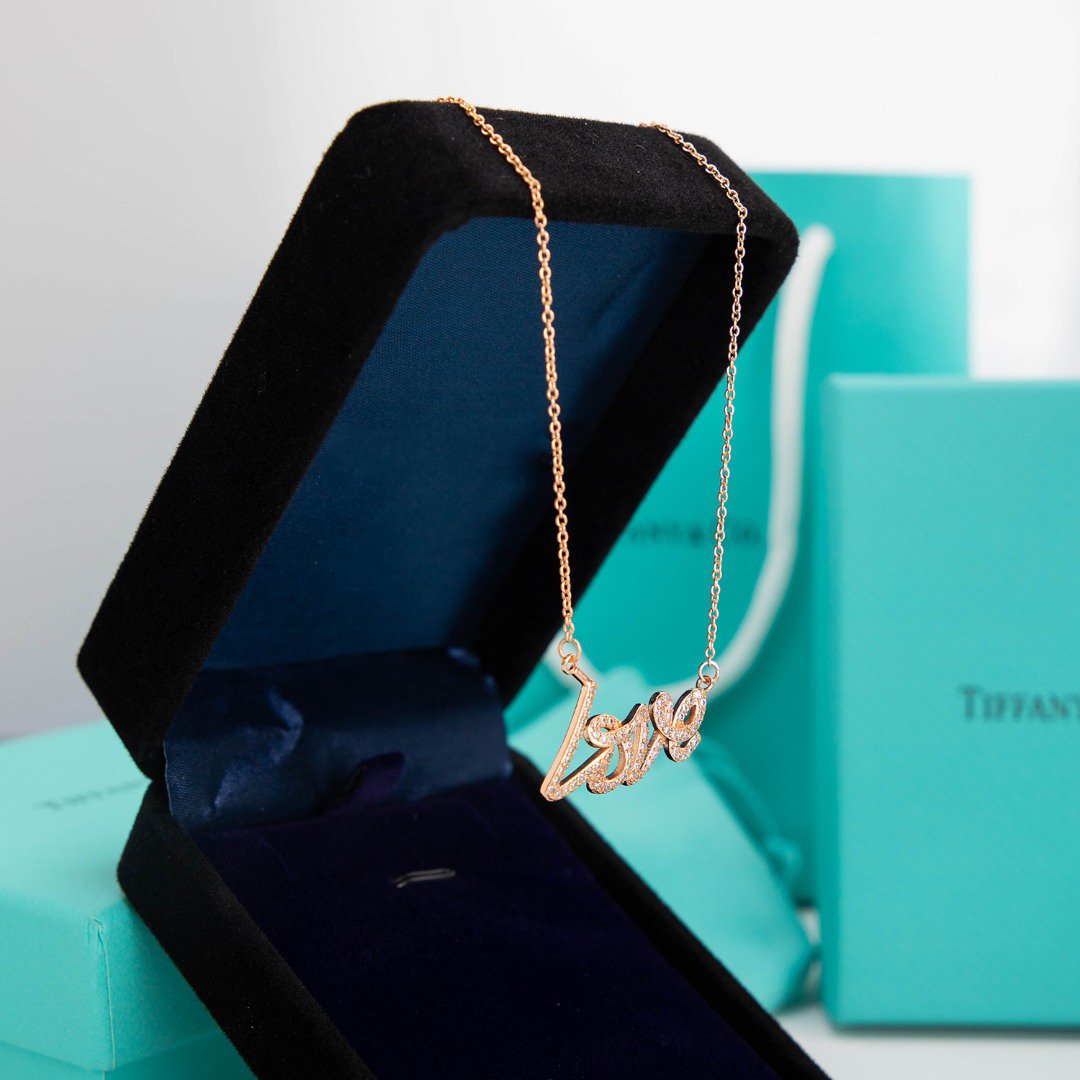 [Resenly Jewelry]PALOMA S GRAFFITI LOVE NECKLACE DIAMOND