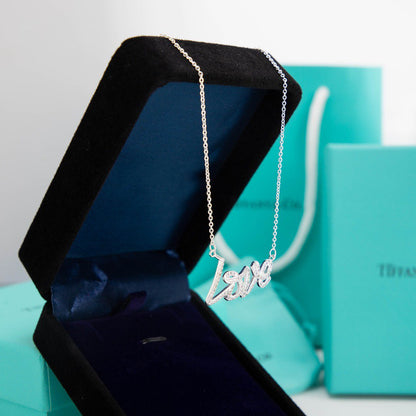 [Resenly Jewelry]PALOMA S GRAFFITI LOVE NECKLACE DIAMOND