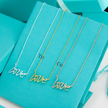 [Resenly Jewelry]PALOMA S GRAFFITI LOVE NECKLACE