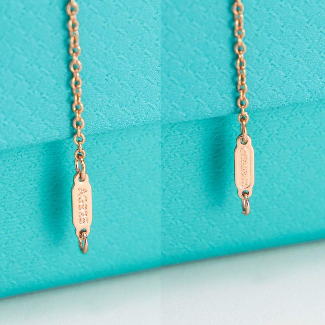 [Resenly Jewelry]RIBBON NECKLACE BOW PENDANT DIAMOND CHARM CHAIN