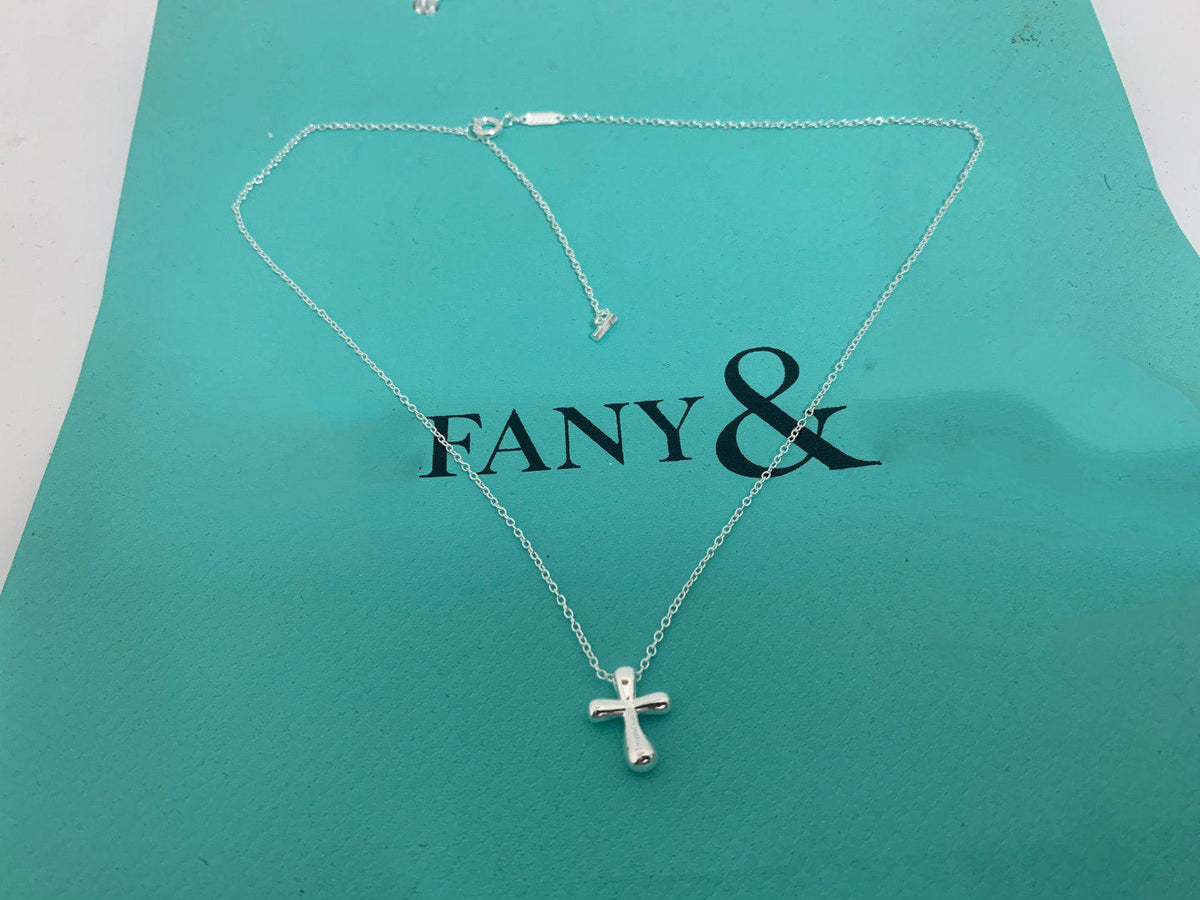 [Resenly Jewelry]CROSS PENDANT MINI BARE CROSS NECKLACE