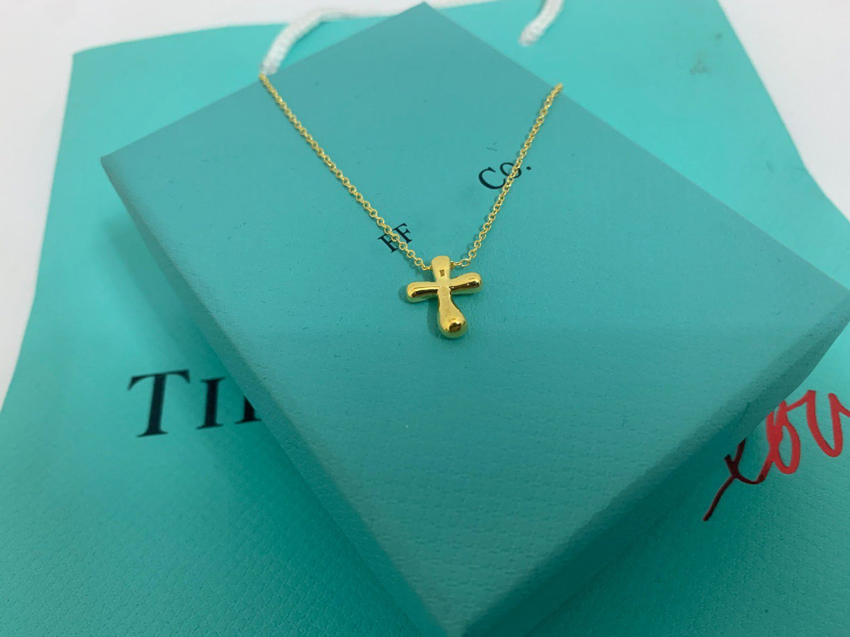 [Resenly Jewelry]CROSS PENDANT MINI BARE CROSS NECKLACE