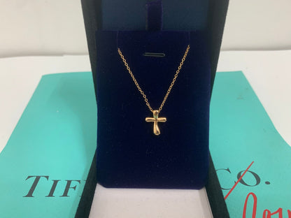 [Resenly Jewelry]CROSS PENDANT MINI BARE CROSS NECKLACE