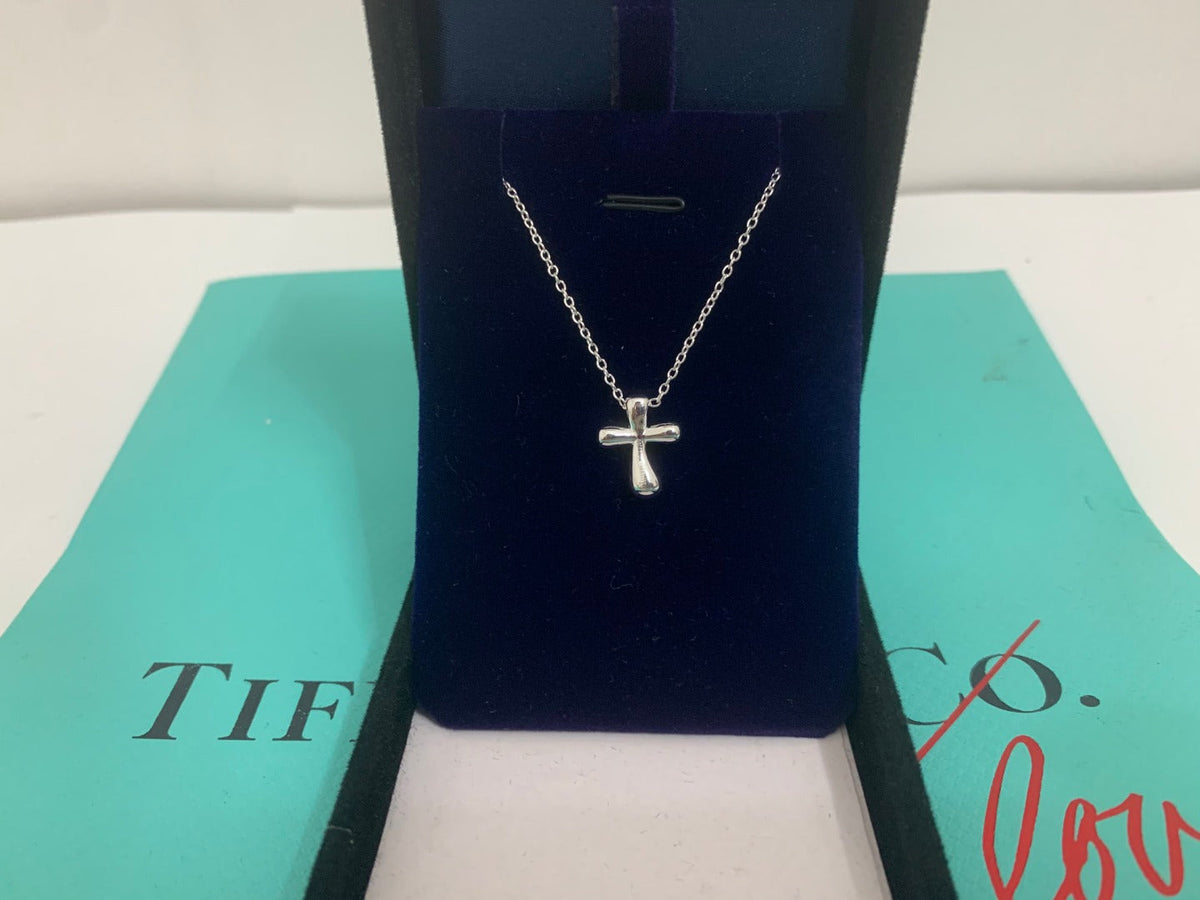 [Resenly Jewelry]CROSS PENDANT MINI BARE CROSS NECKLACE